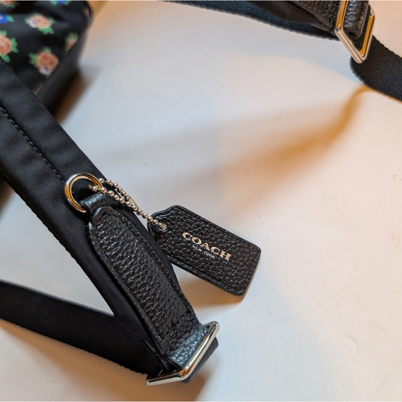 Coach F57636 Mini Charlie Nylon Backpack in EUC main image 10
